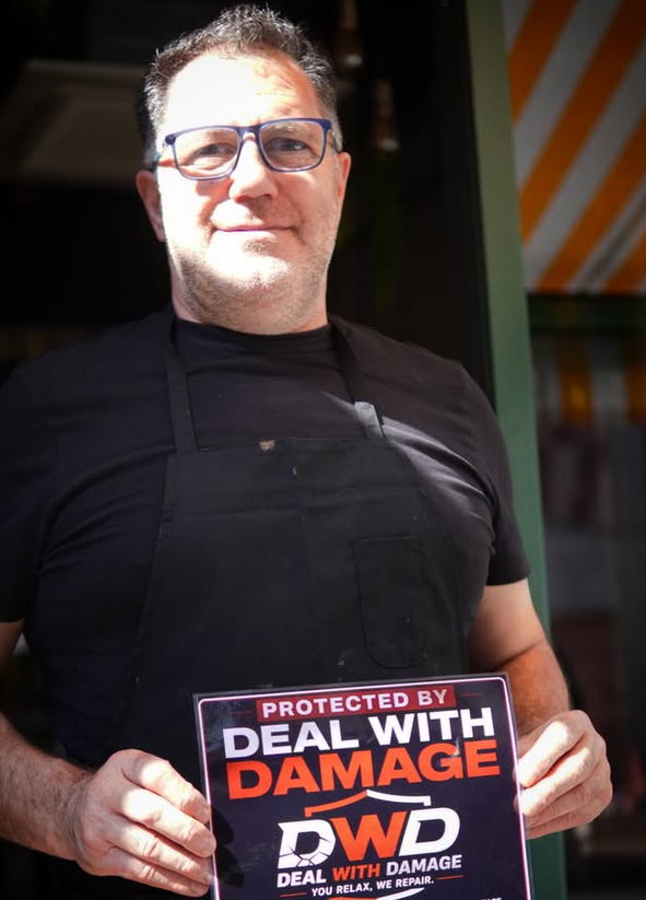 Local hospitality business owner protected by Deal With Damage